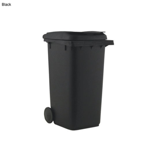 Black Wheelie Bin Desk Tidy